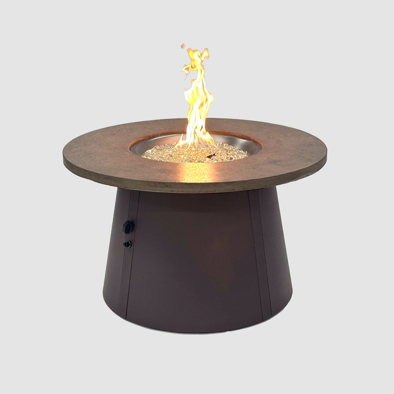 Cirvalo Round Gas Fire Pit Table — manufacturer product photograph 1; selected configuration shown