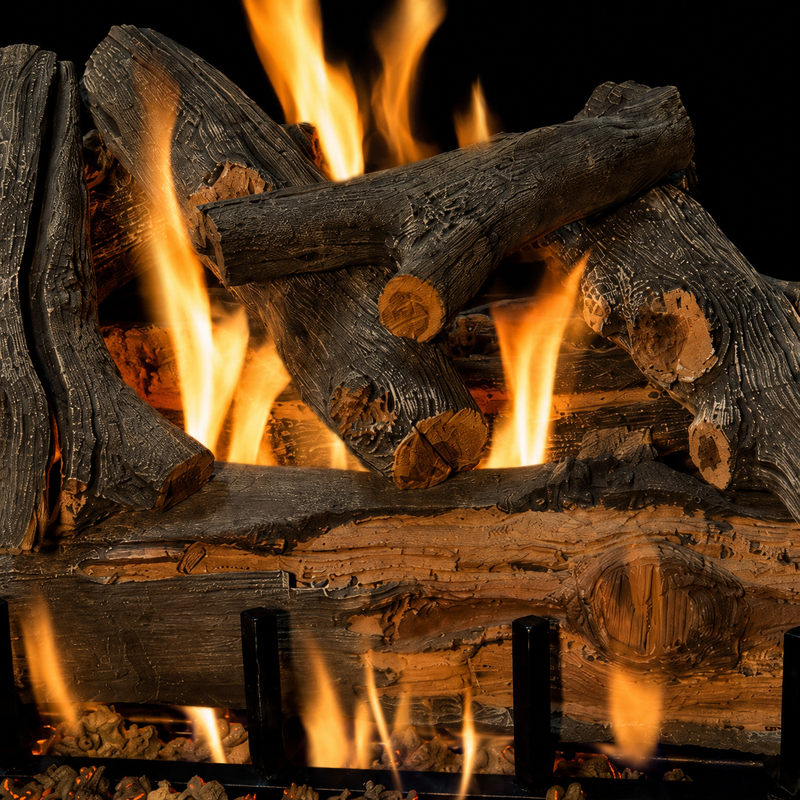24" Arizona Juniper Vented Gas Log Set | Grand Canyon
