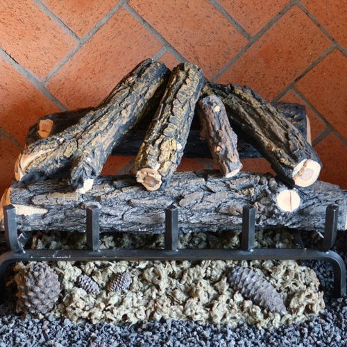 24" Country Oak Deluxe Gas Log Set | Formation Creation