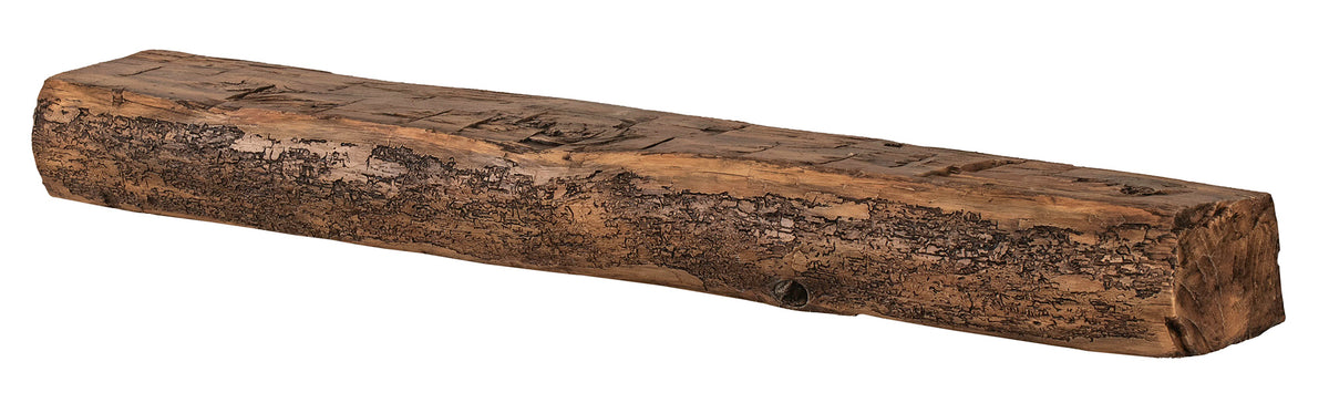 Cumberland Live Edge Non-Combustible Mantel Shelf Fieldstone Finish