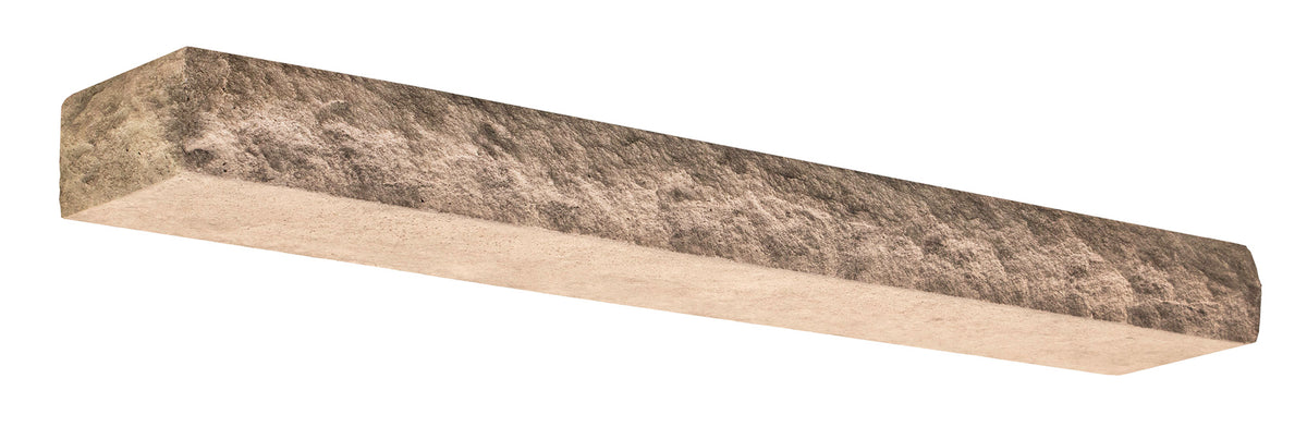 Natural Cut Stone Non-Combustible Mantel Shelf DUSK Finish