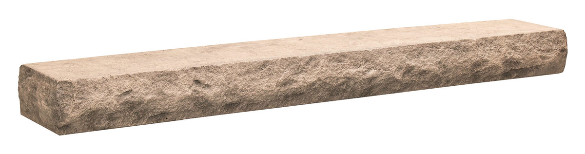 Natural Cut Stone Non-Combustible Mantel Shelf DUSK Finish