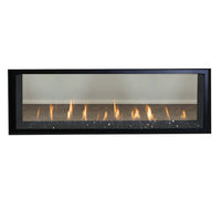 Superior DRL4000 60" See-Through Linear Direct Vent Gas Fireplace - Model DRL4060-ST
