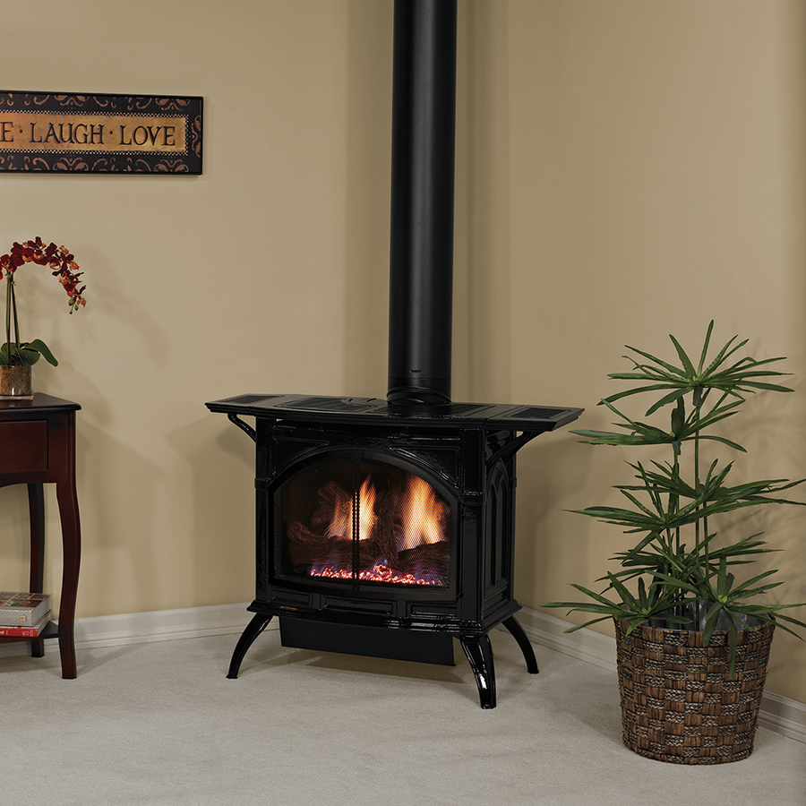 Empire Medium Cast Iron 30" Direct Vent Gas Stove