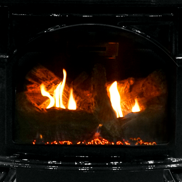 Empire Medium Cast Iron 30" Direct Vent Gas Stove - Model DVP30CC