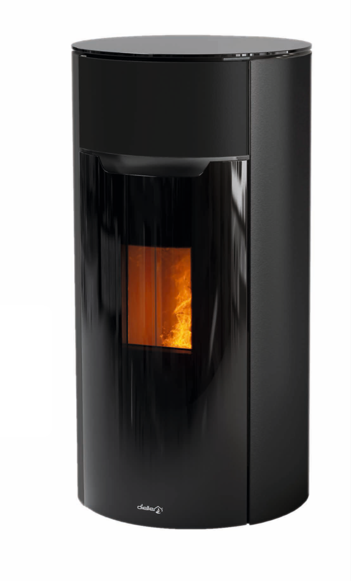 Dielle Round 70 — Black Steel