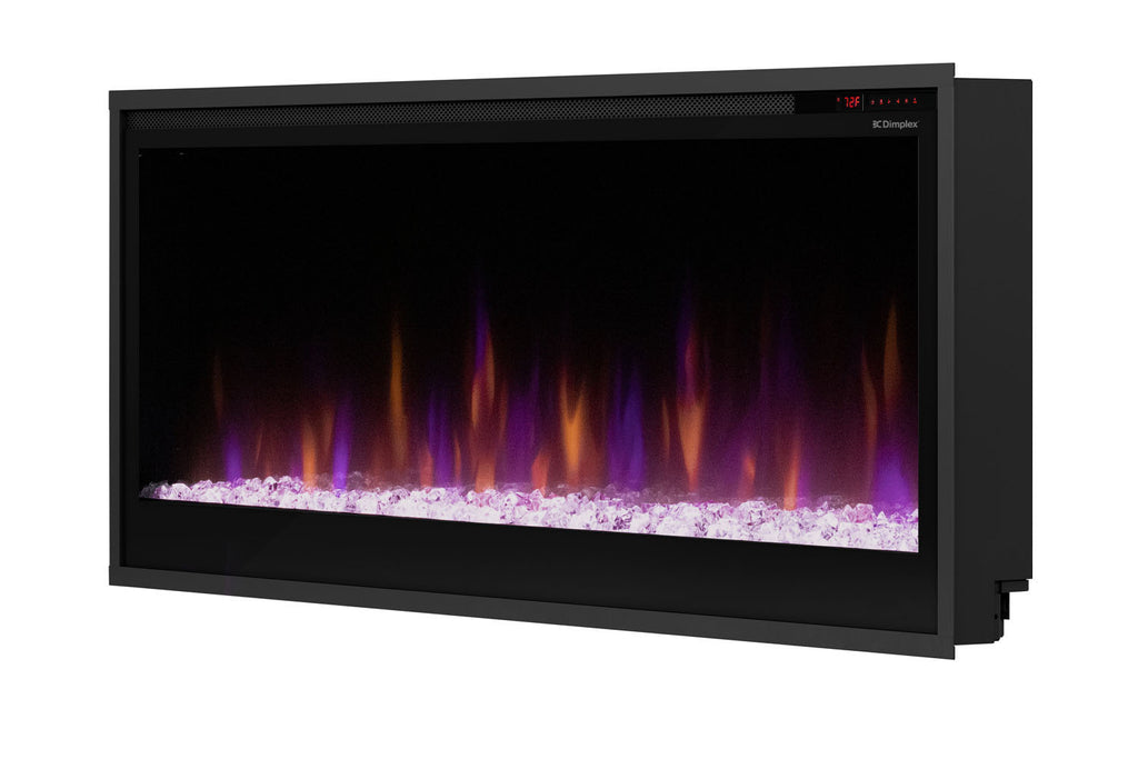 Dimplex Multi-Fire Slim 50" Smart Recessed / Wall Mount Linear Electric Fireplace - Model PLF5014-XS