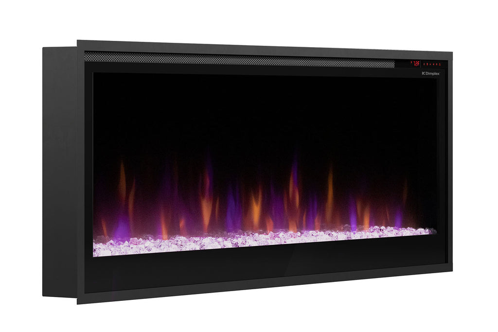 Dimplex Multi-Fire Slim 50" Smart Recessed / Wall Mount Linear Electric Fireplace - Model PLF5014-XS