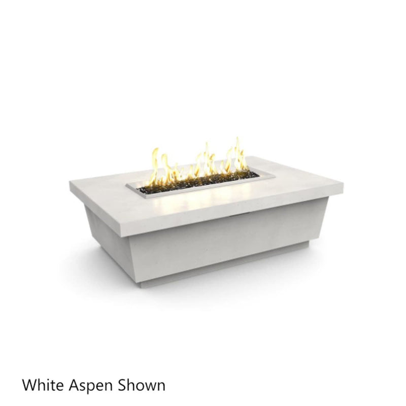 Contempo 52" Rectangle Concrete Fire Pit Table | American Fyre Designs — view 7