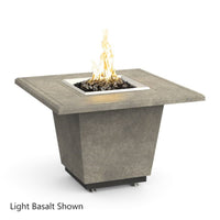 Cosmopolitan 36" Square Concrete Fire Pit Table | AFD — view 4