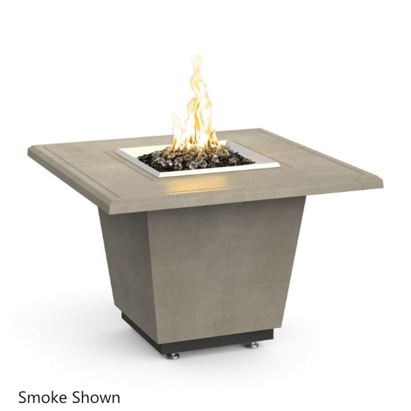 Cosmopolitan 36" Square Concrete Fire Pit Table | AFD — view 5