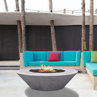 Embarcadero 60 60" Round Concrete Fire Pit Table | Prism Hardscapes — view 3