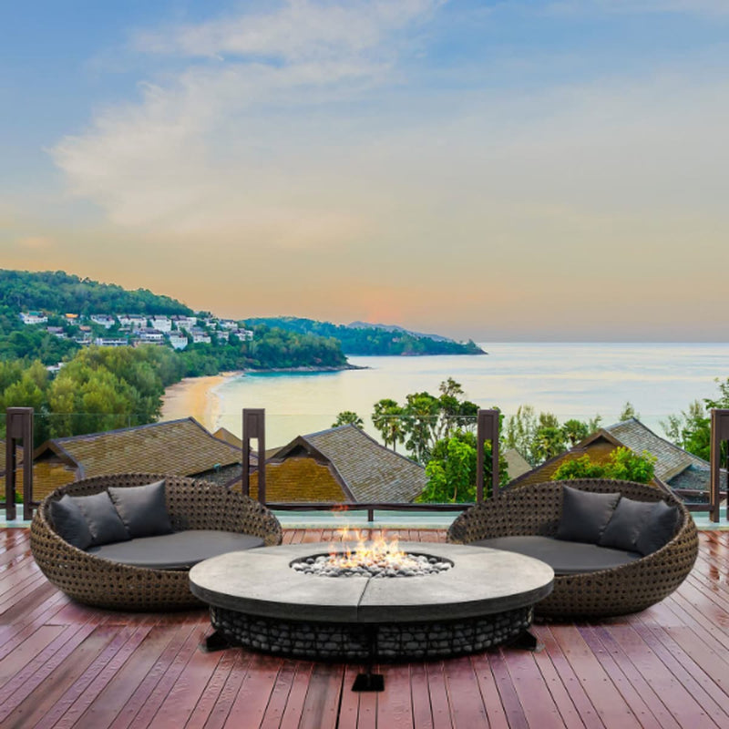 Fuego Concrete Fire Pit Table | Prism Hardscapes