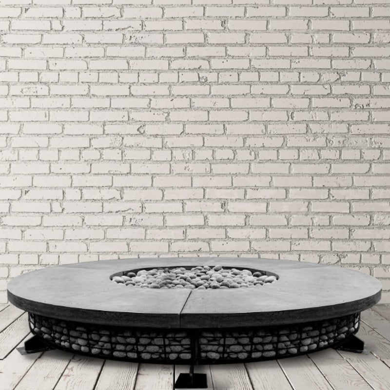 Fuego Concrete Fire Pit Table | Prism Hardscapes — view 2