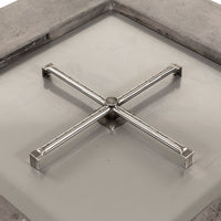 Lombard 40" Square Concrete Fire Pit Table | Prism Hardscapes — view 5