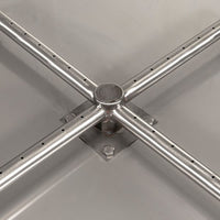 Lombard 40" Square Concrete Fire Pit Table | Prism Hardscapes — view 10