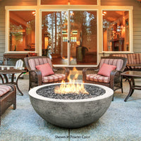 Moderno IV Round Concrete Fire Pit Table | Prism Hardscapes — view 2