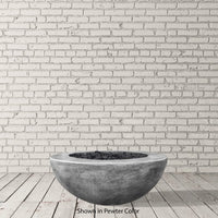 Moderno V Round Concrete Fire Pit Table | Prism Hardscapes — view 3