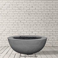 Moderno VIII Round Concrete Fire Pit Table | Prism Hardscapes — view 3
