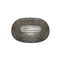 Pebble 56" Oval Concrete Fire Pit Table | Prism Hardscapes — view 5