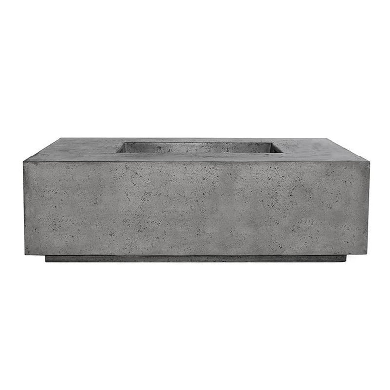 Porto 68 68" Round Concrete Fire Pit Table | Prism Hardscapes — view 3