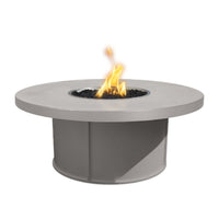 Mabel Round Powder Coat Steel Fire Pit Table | The Outdoor Plus