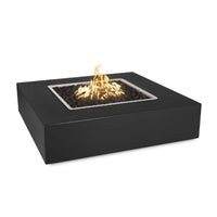 Quad Square Powder Coat Steel Fire Pit Table | The Outdoor Plus