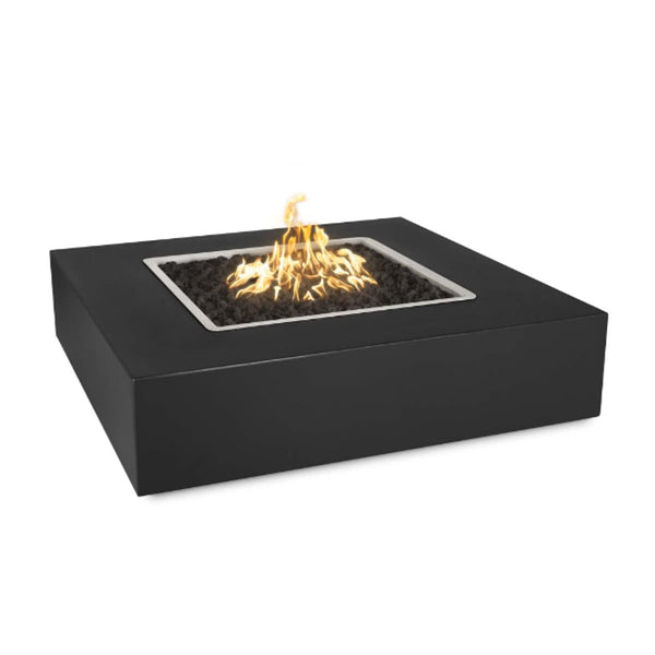 Quad Square Powder Coat Steel Fire Pit Table | The Outdoor Plus