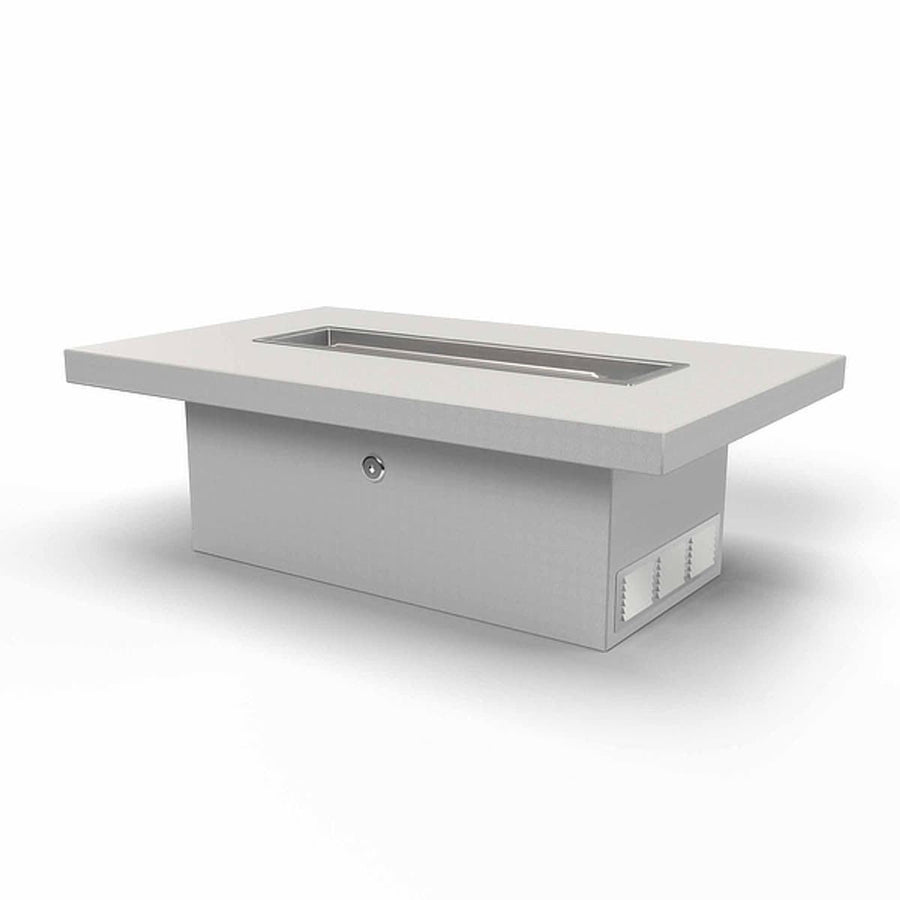 The Outdoor Plus Ready to Finish Form - 16" Tall 16" Rectangle Fire Pit Table