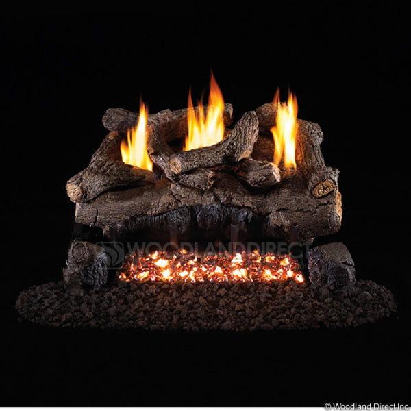 16" Peterson Evening Fyre Ventless Gas Logs | Real Fyre