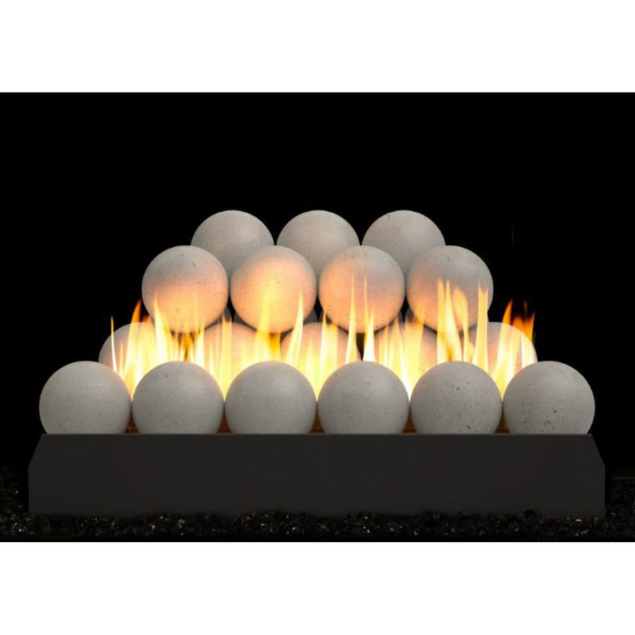Peterson Gray Stone Fireball Ventless Gas Logs