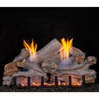 24" Peterson Lakeshore Ventless Gas Logs | Real Fyre