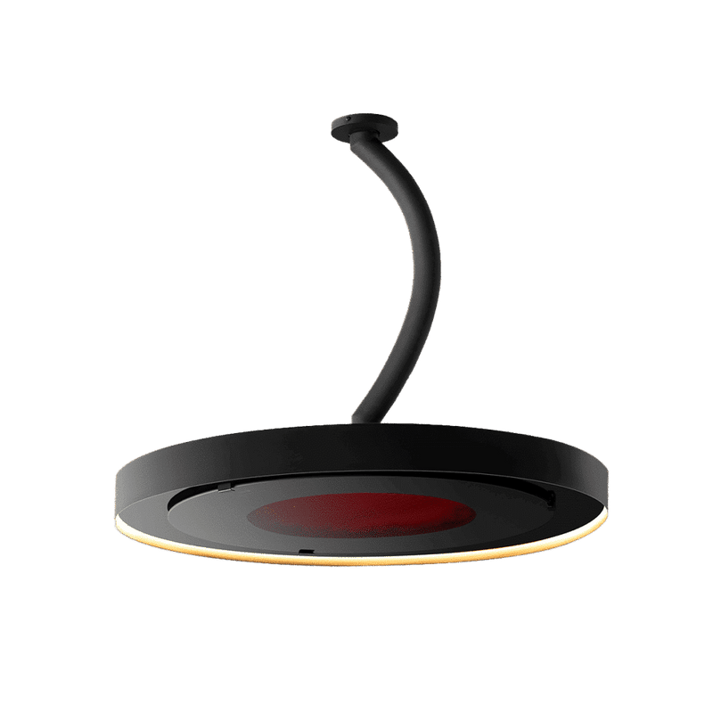 Bromic Eclipse Electric Mounting Poles & Wall Mount — Curved; manufacturer accessory image