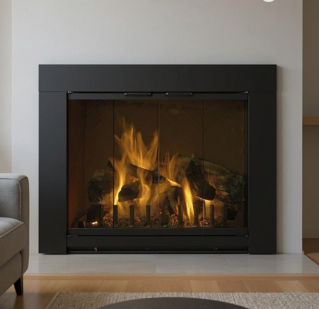 Grande Fireplace Doors - PO6155 Large Width Range