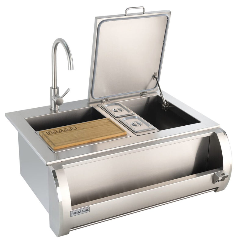 Fire Magic Beverage Butler with Stainless Steel Faucet