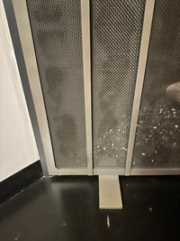Free Standing Fireplace Screen Handmade to Fit | Axis