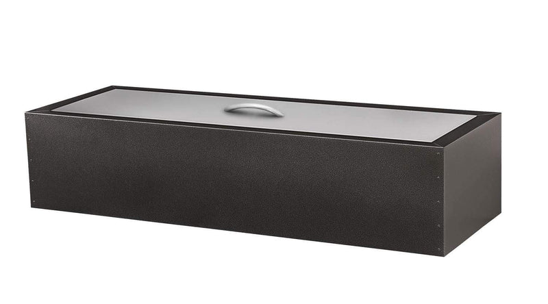 Napoleon Patioflame 48" Linear Gas Fire Pit - Hammertone Pewter Cabinet