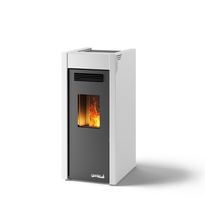 Dielle Grecale 70 — pearl white steel with standard steel front