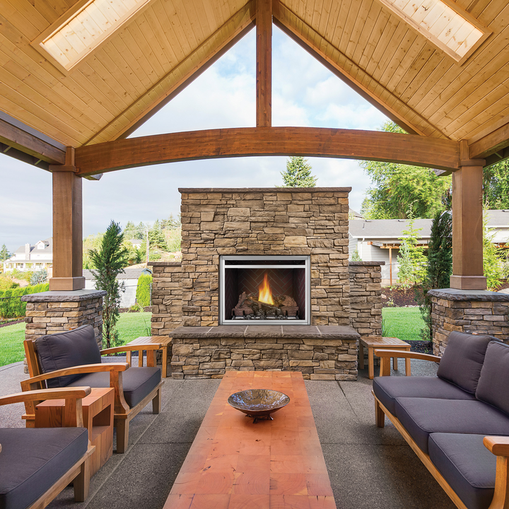 Napoleon Riverside 36" Clean Face Vent-Free Outdoor Gas Fireplace - Model GSS36CFN