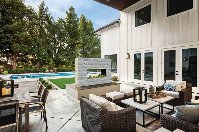 Napoleon Galaxy 50" Outdoor Linear Gas Fireplace - Model GSS50NE