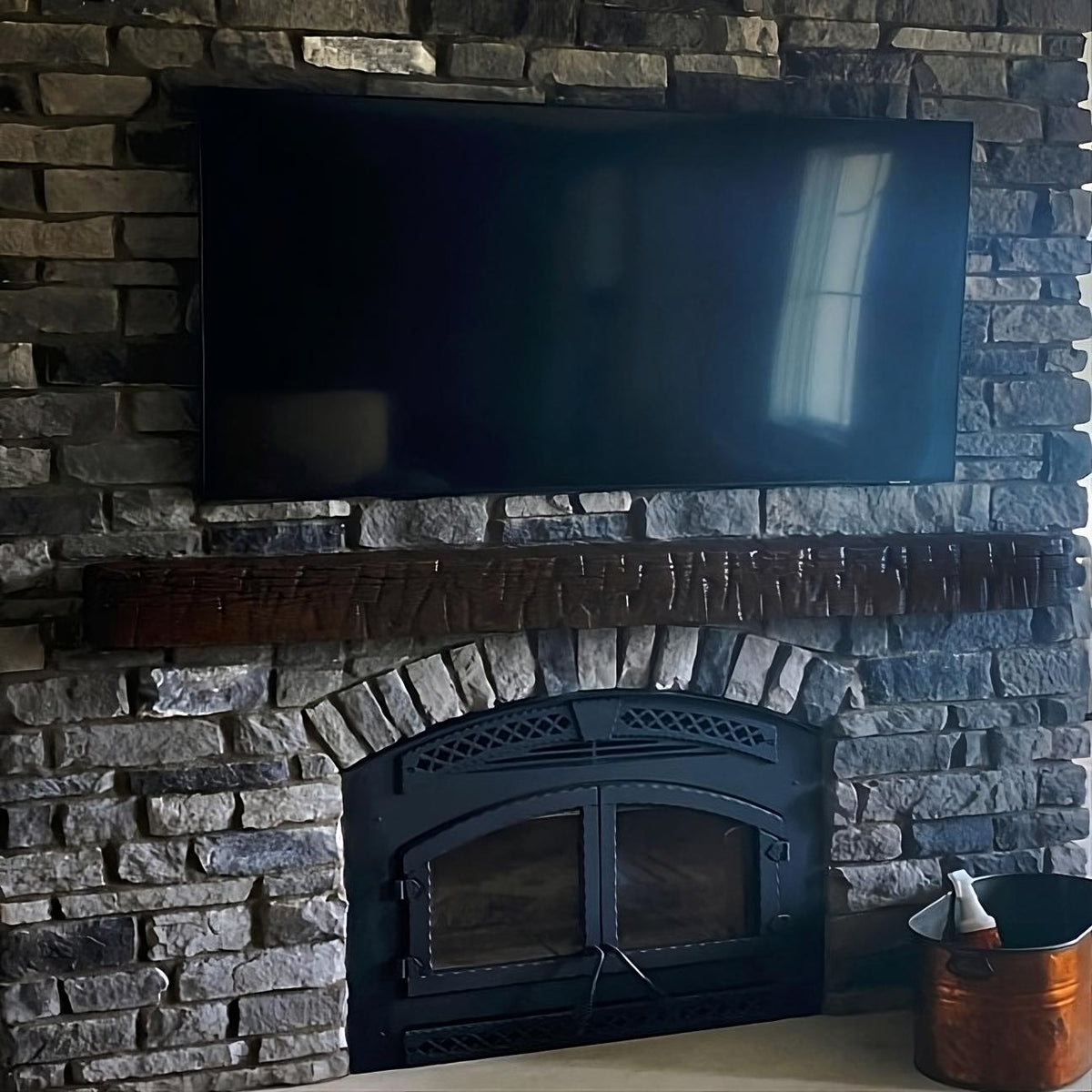 Non-Combustible Concrete Mantel Shelves by LeeT Hand-Finished 12 Colors Available