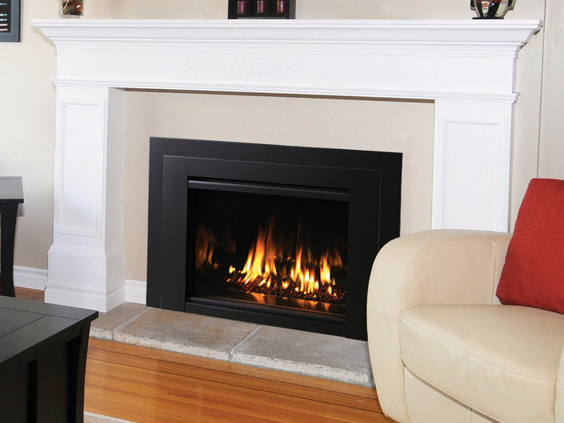 IronStrike Madison Park 34" Contemporary Direct Vent Gas Fireplace Insert - Model F2135