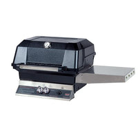 MHP JNR4DD Gas Grill Head with Folding Shelf — grill head, mounting sold separately