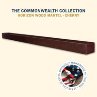 Lexington Hearth Horizon wood mantel in Cherry