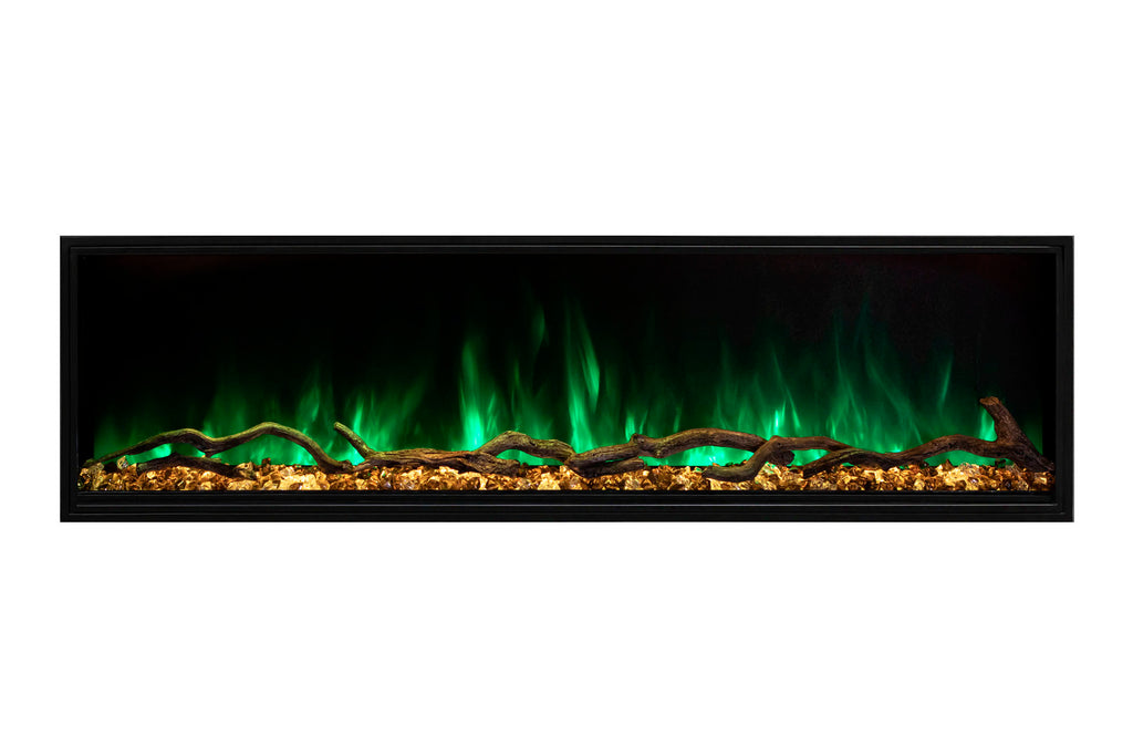 Modern Flames Landscape Pro Slim 44-Inch Built In Wall Mount Electric Fireplace - Model LPS-4414