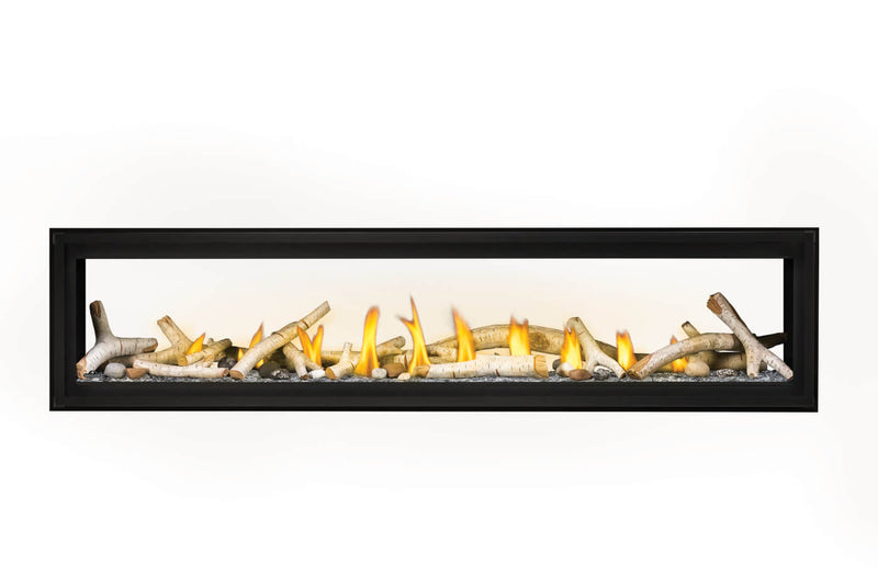 Napoleon Luxuria 74" See-Through Direct Vent Gas Fireplace - Model LVX74N2X-1