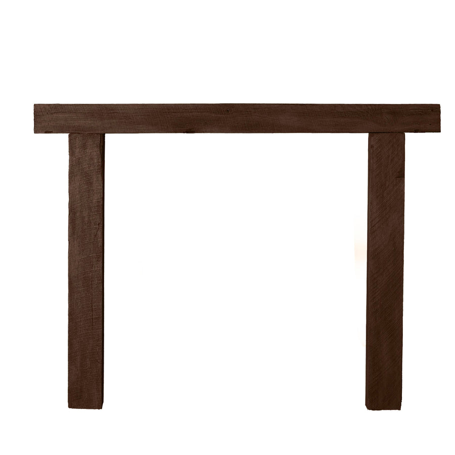 Hitching Post Non-Combustible Fireplace Surround Roasted Chestnut Finish