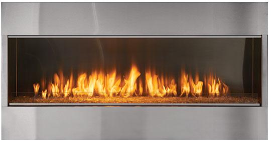 Majestic Lanai 60" Outdoor Linear Gas Fireplace - Model ODLANAIG-60