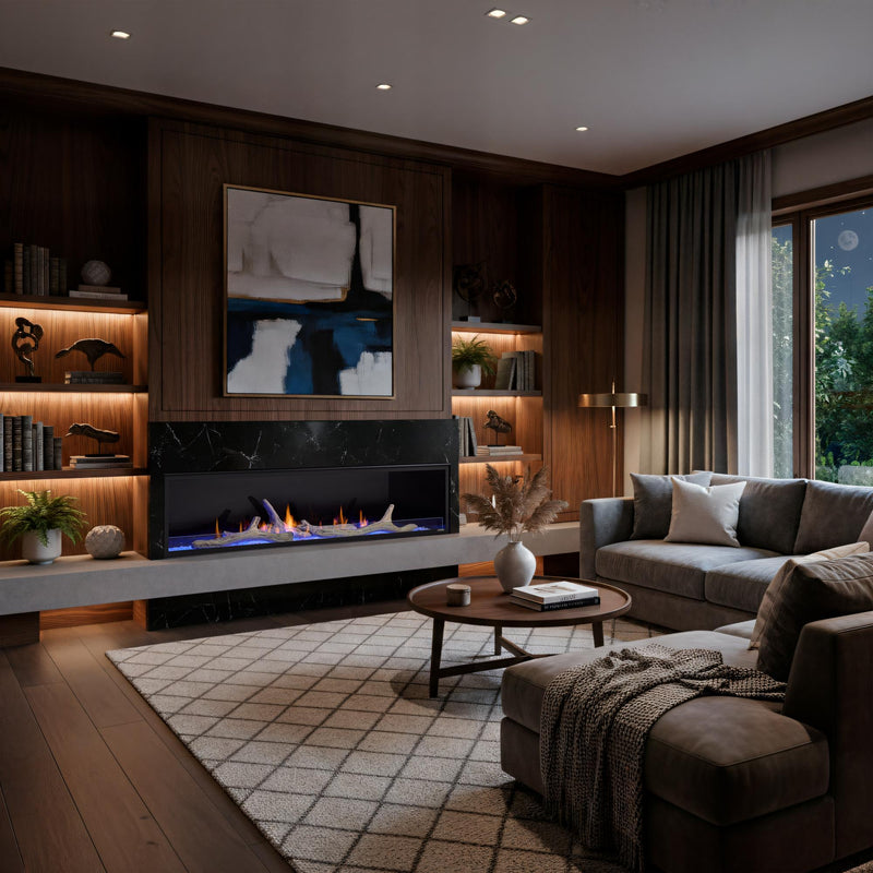 Majestic Artisan 48" Vent-Free Linear Gas Fireplace - Model AVFL48NIF