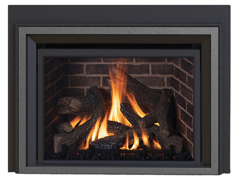 IronStrike Mallard Point 34" Direct Vent Gas Fireplace Insert - Model F5165